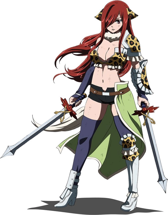 Ảnh Erza Scarlet da beo