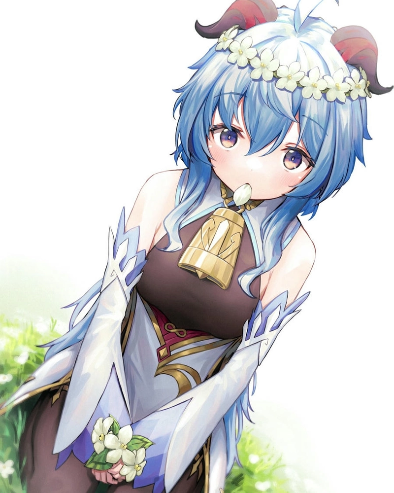 Ảnh Ganyu dễ thương dễ thương