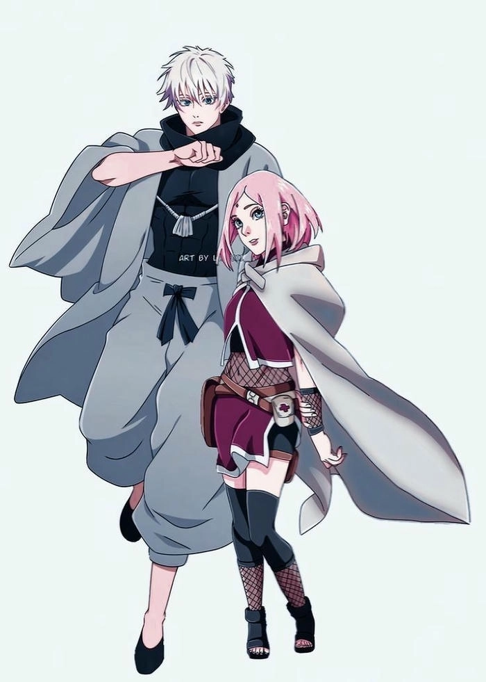 Ảnh Gojo x Sakura sắc nét
