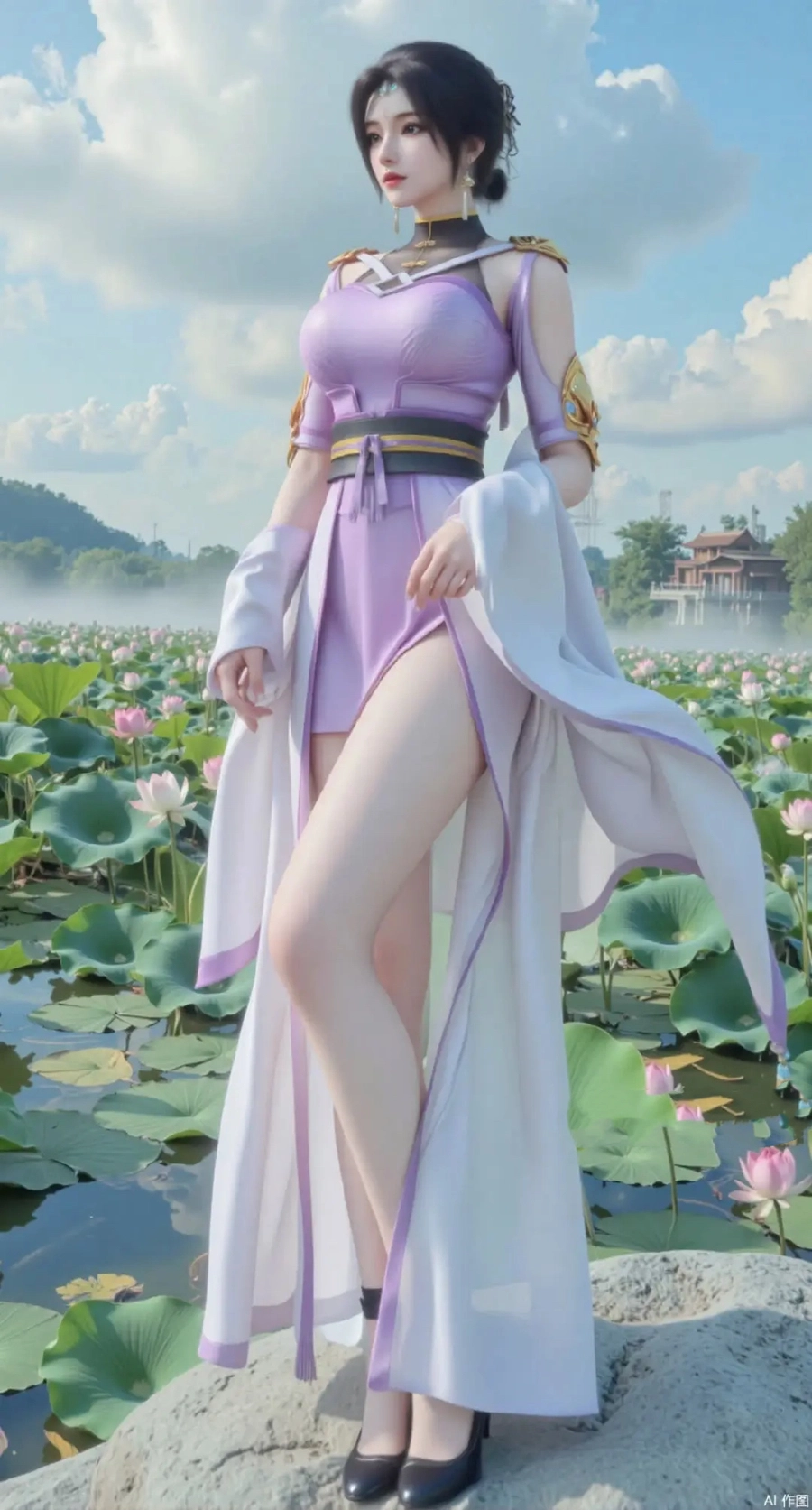 Ảnh Ha Ngung Thuong cực xinh đẹp