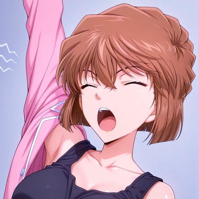 Ảnh Haibara Ai dịu dàng am ap