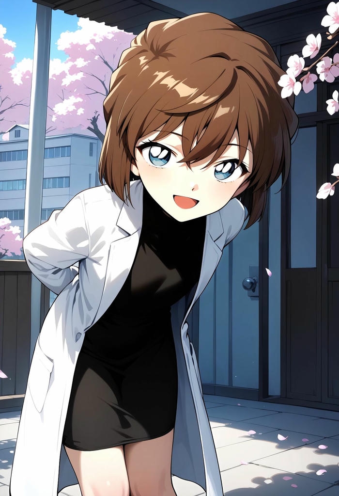 Ảnh Haibara Ai dịu dàng kieu sa