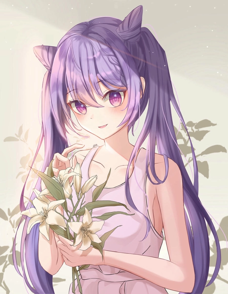 Ảnh Keqing đẹp mắt