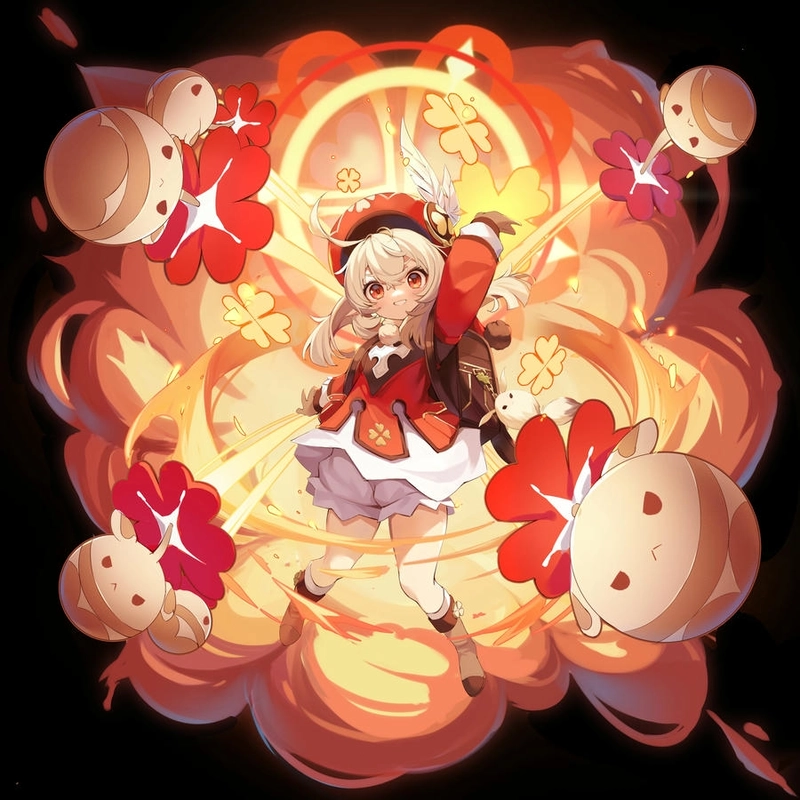 Ảnh Klee đáng yêu nhi nhanh