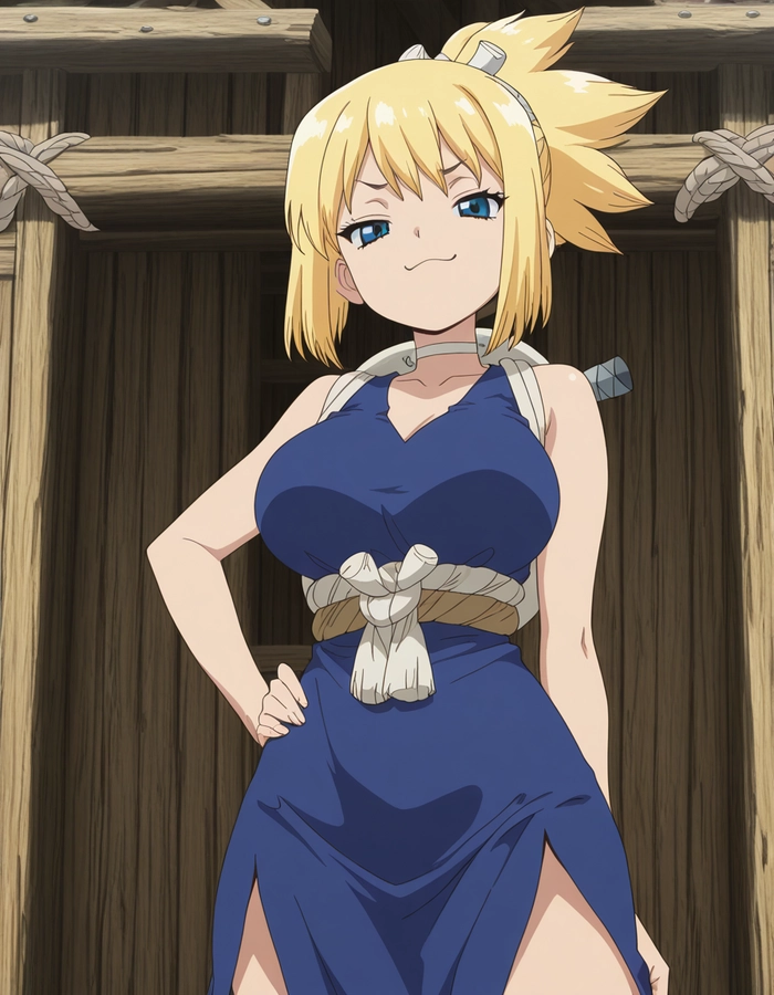 Ảnh Kohaku cuoi nham hiem