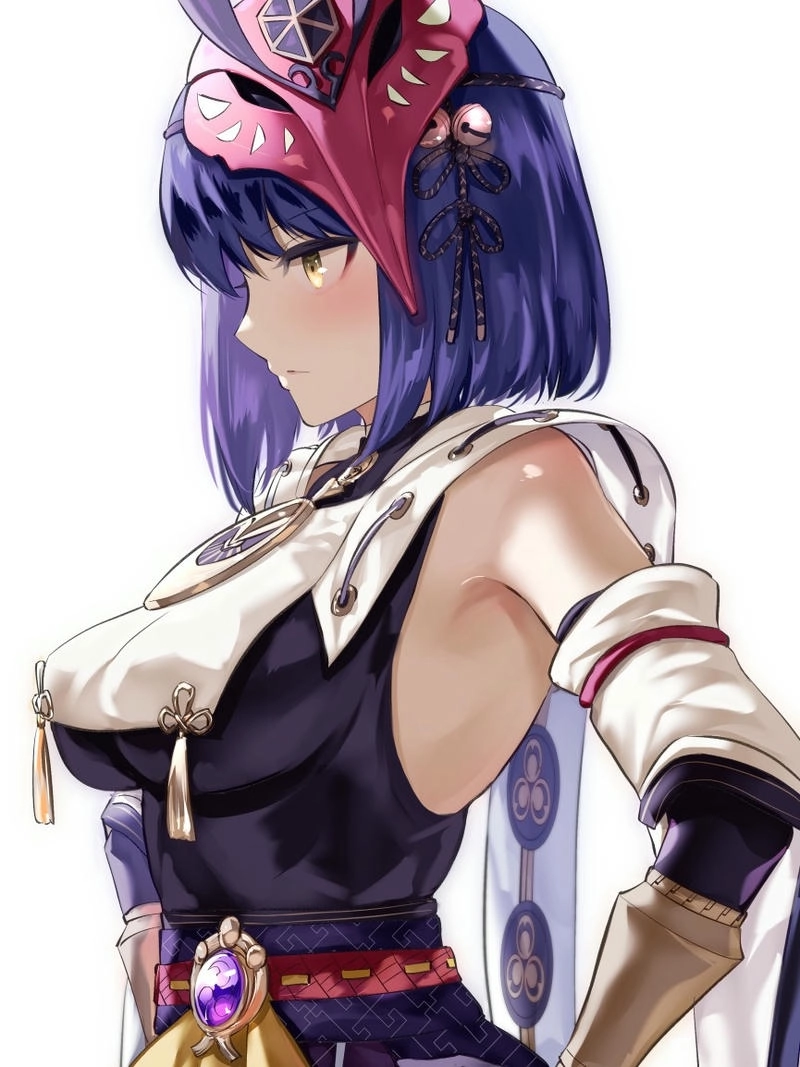 Ảnh Kujou Sara ngay tho