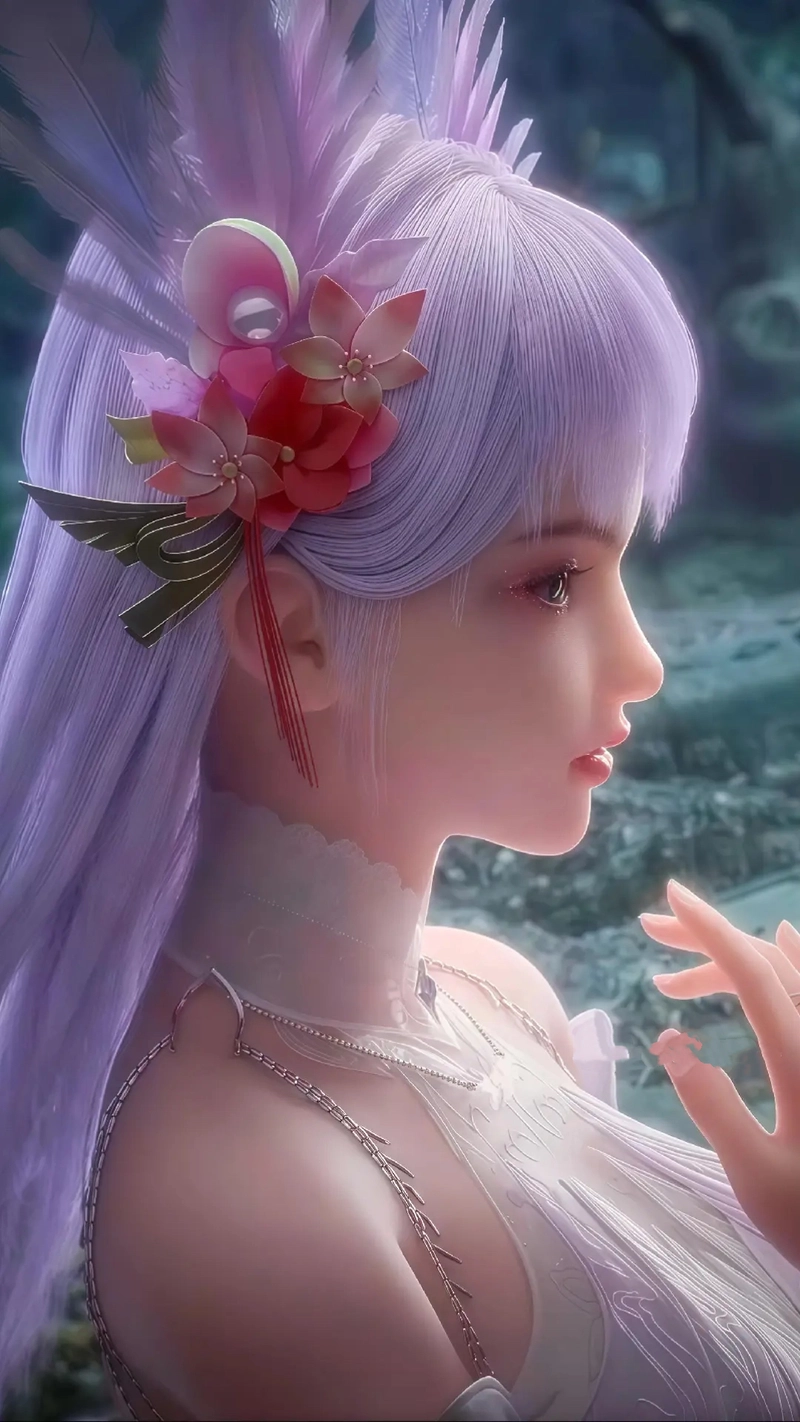 Ảnh Lam Tu Nguyet goc nghieng