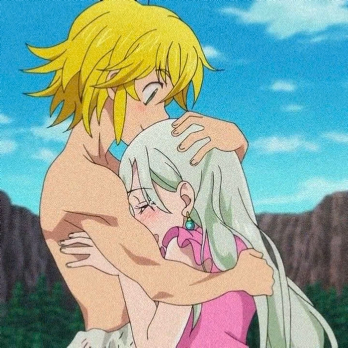 Ảnh Meliodas Elizabeth tinh yeu