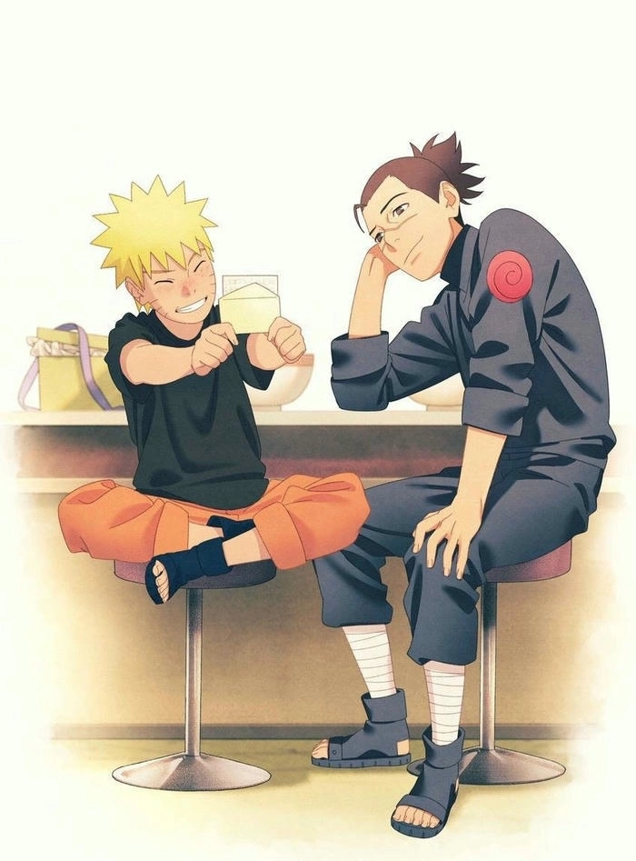 Ảnh Naruto Iruka day cảm xúc