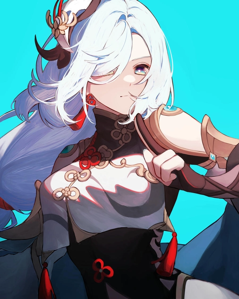 Ảnh Shenhe xinh đẹp tinh tế