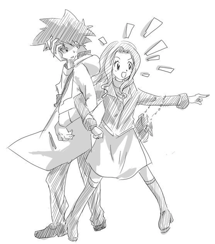 Ảnh Taichi va Mimi dễ thương nhất