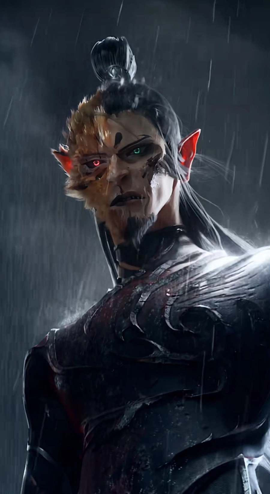 Ảnh Than Cong Bao duoi mua