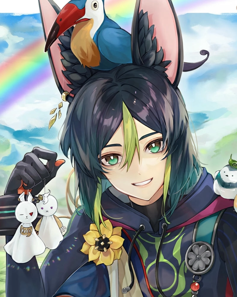 Ảnh Tighnari tươi tắn