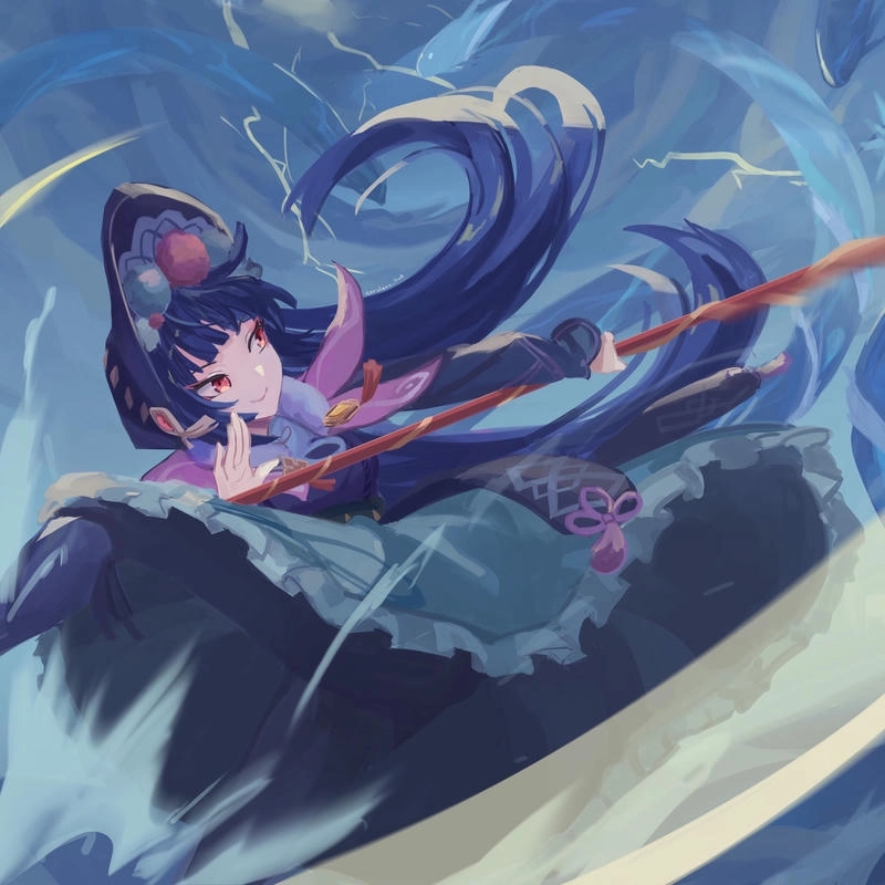 Ảnh Yun Jin tươi tắn