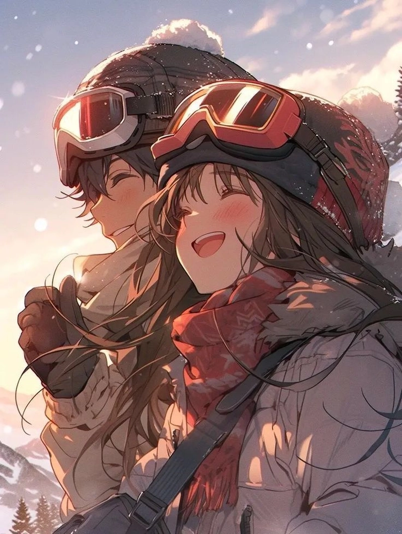 Ảnh anime avatar đôi bạn thân nu cute