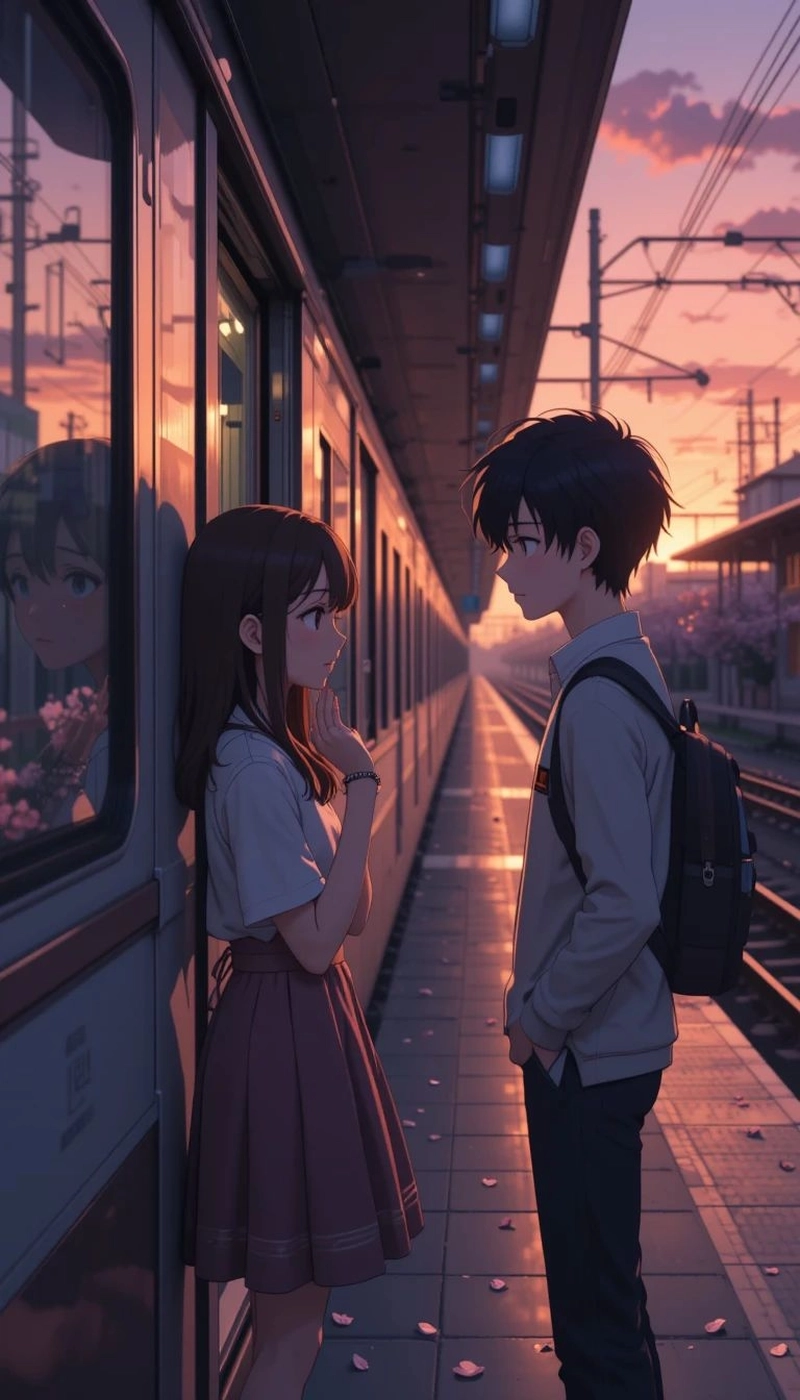 Ảnh anime couple dễ thương