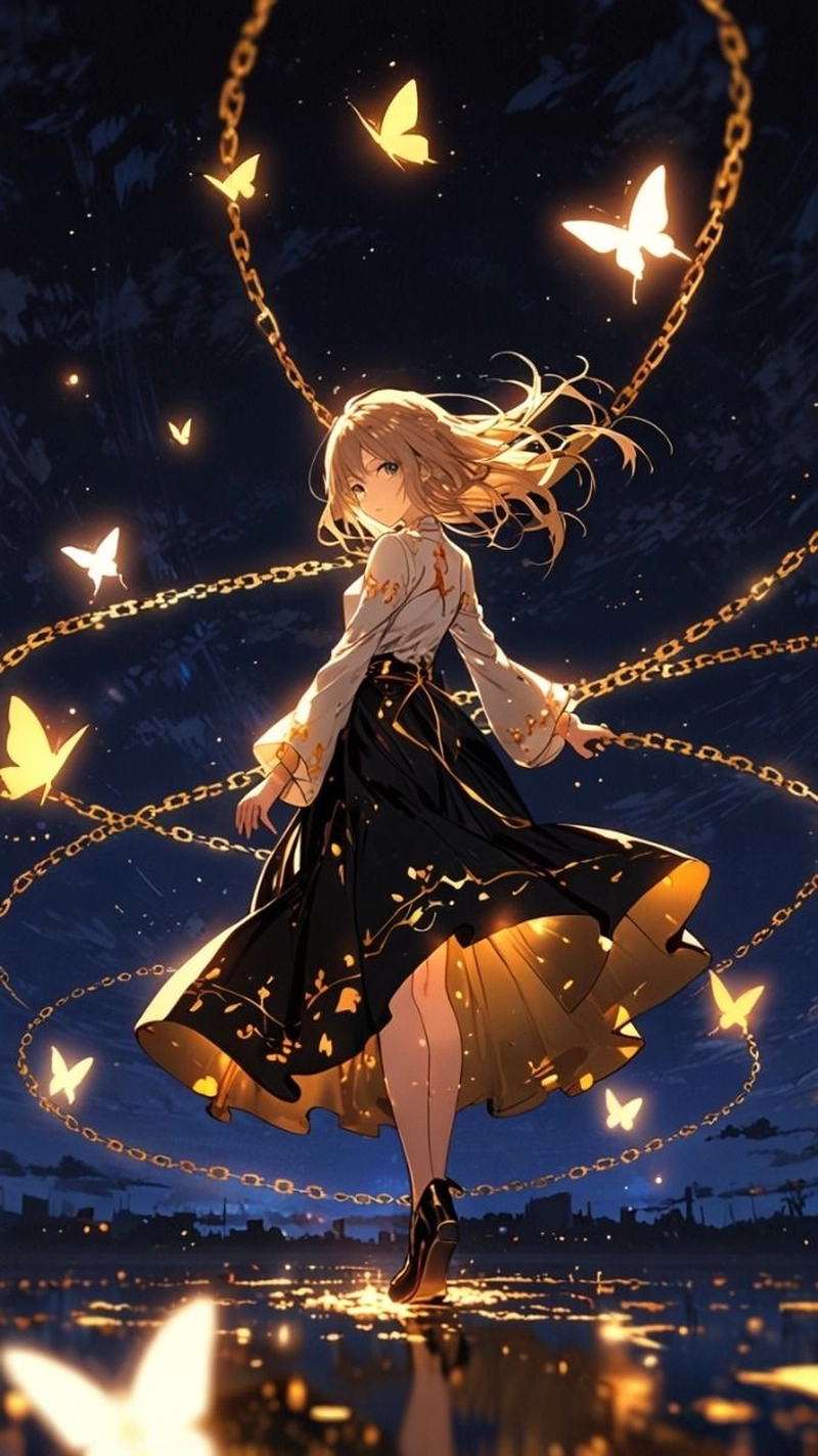 Ảnh anime mau vang fantasy