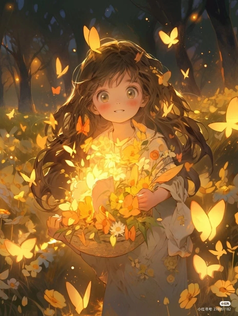 Ảnh anime mau vang hoang hon