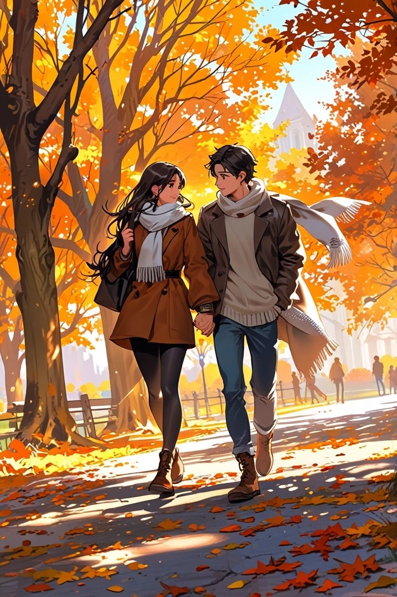 Ảnh anime nắm tay dễ thương