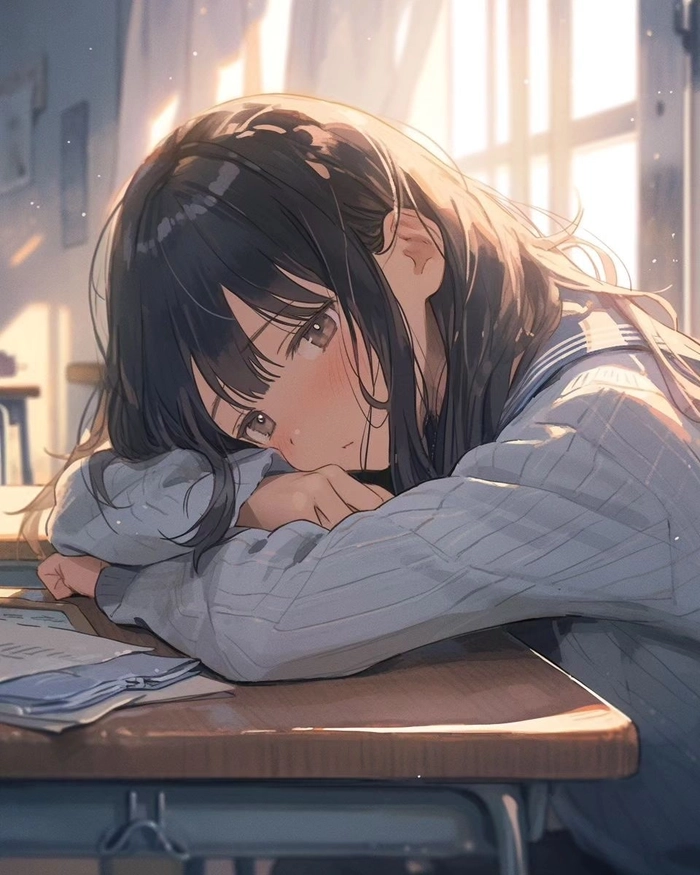 Ảnh anime nu buon don doc