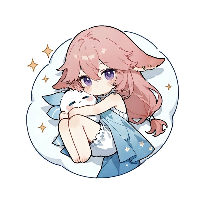 Ảnh anime nu chibi phac hoa ve đẹp e ap then thung