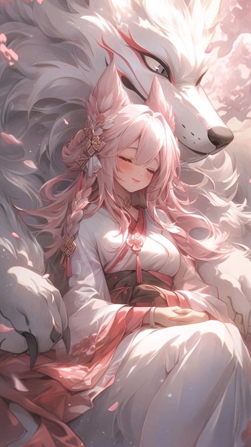 Ảnh anime nu ho ly ngầu