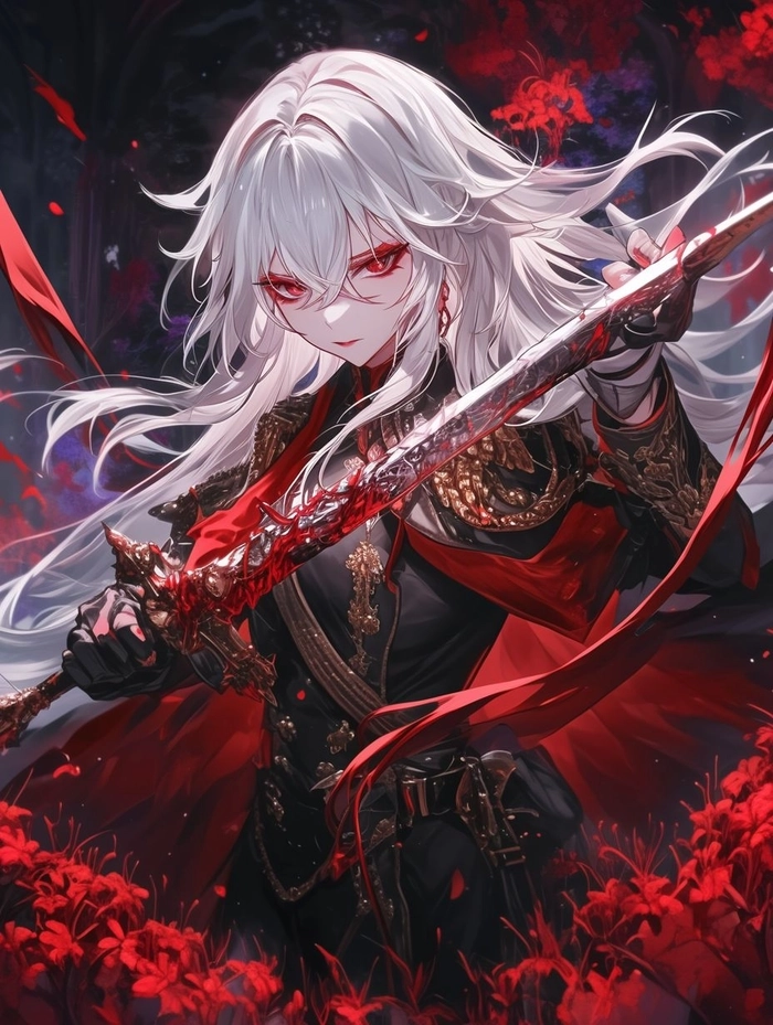 Ảnh anime nu ngầu bi an