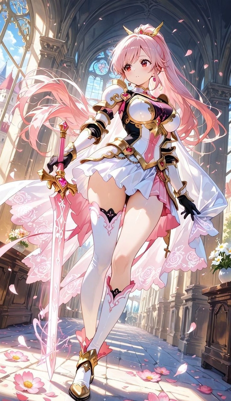 Ảnh anime toc hong đẹp me