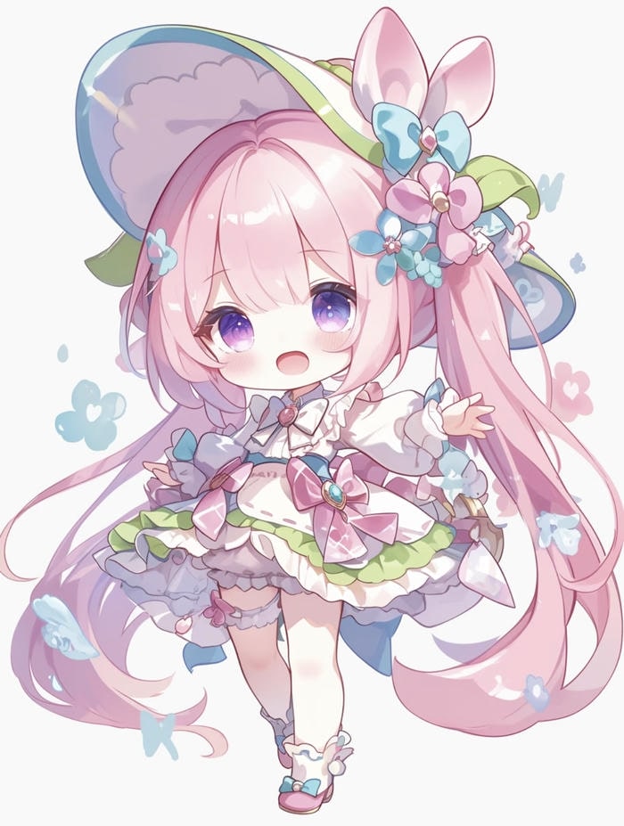 Ảnh chibi nu dễ thương full HD