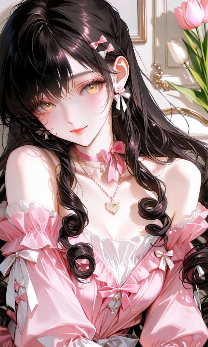 Ảnh đẹp Anime toc den