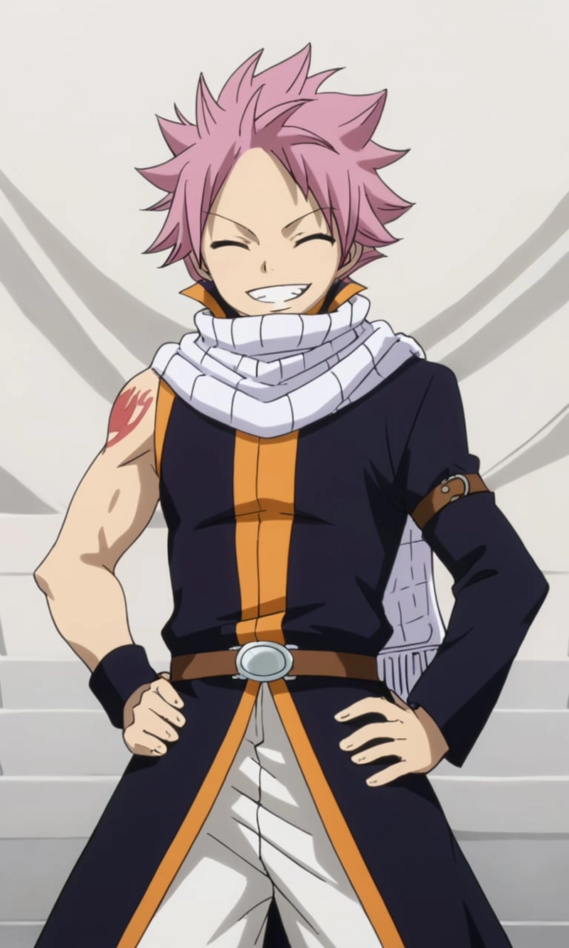 Ảnh natsu dragneel cuoi tuoi