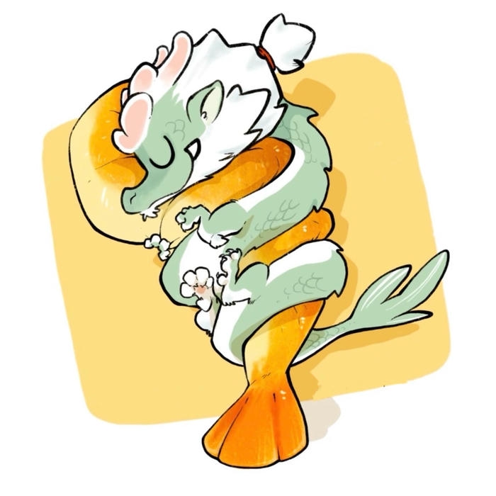 Ảnh rong chibi thể hiện su hom hình nhe