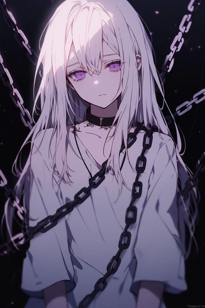 Anime nu buon ánh mắt trong rong