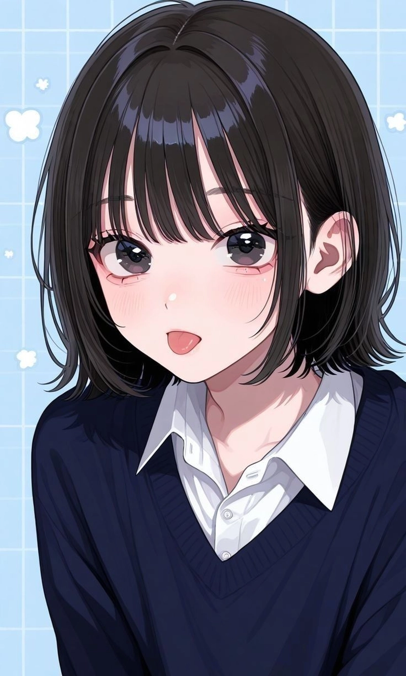 Anime nu toc ngan ngầu