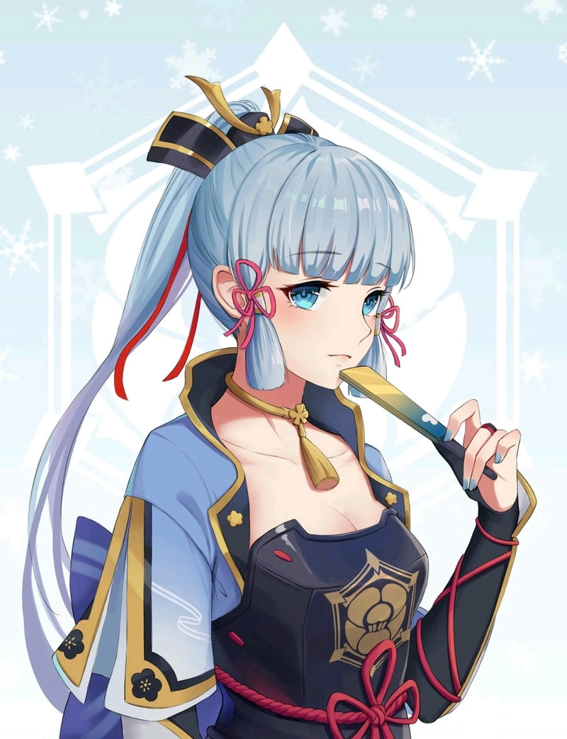 Ayaka đáng yêu ngay tho