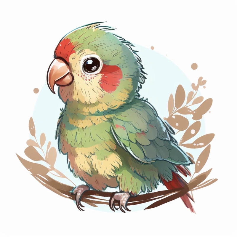 Bức ảnh chim chibi tao cảm giác thu gian