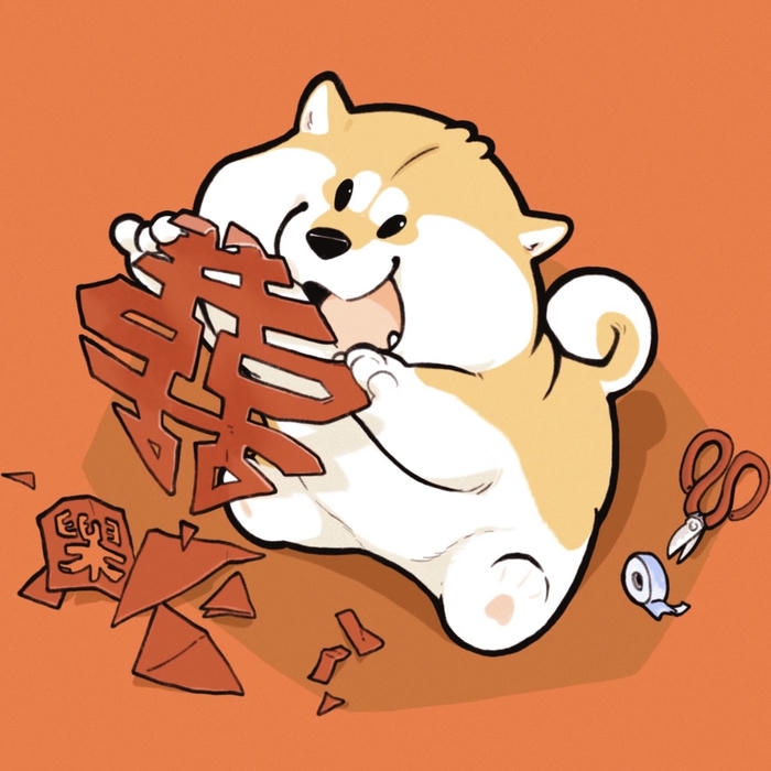 Bức tranh cho chibi ngộ nghĩnh mang phong cách kawaii