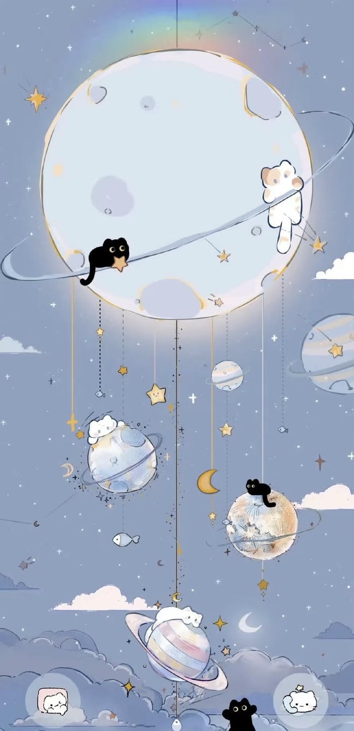 Chi tiet hình nền chibi cute thiet ke rieng cho iPhone