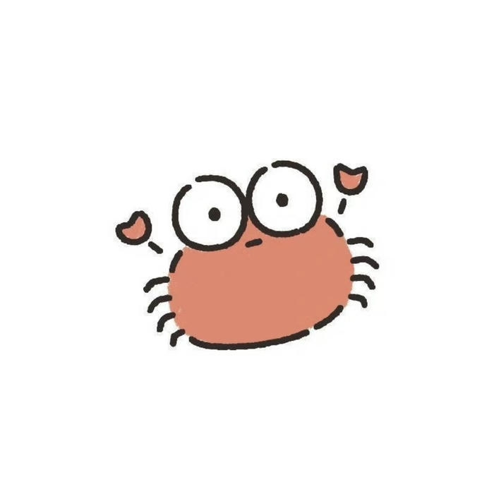 Con cua chibi bo ngang voi guong mat ngo ngac