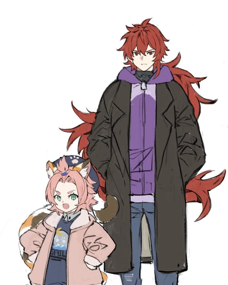 Diluc cool day thần thái