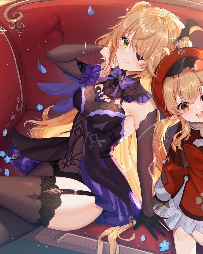 Hình Fischl anime cute dễ thương