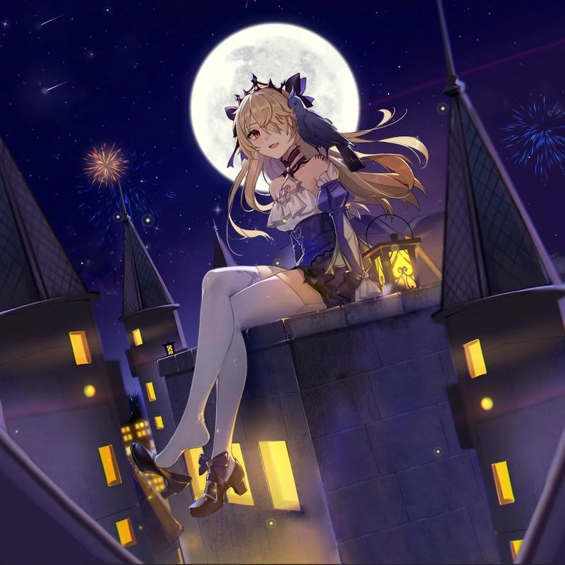 Hình Fischl xinh tuoi