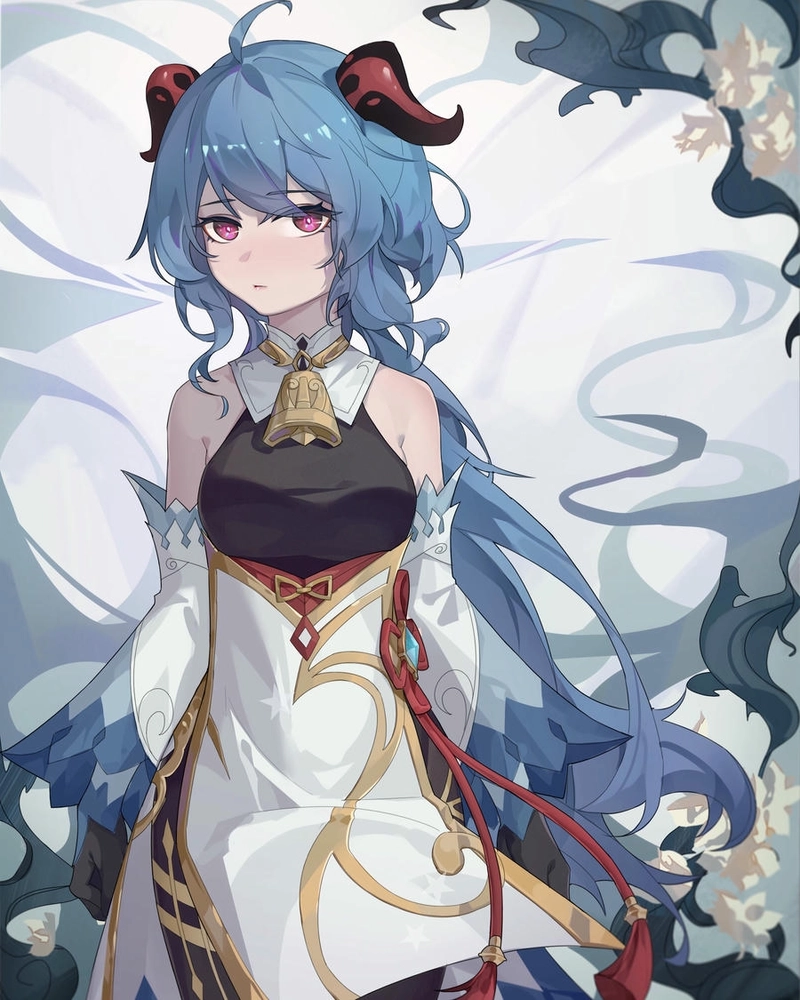 Hình Ganyu đáng yêu ngay tho