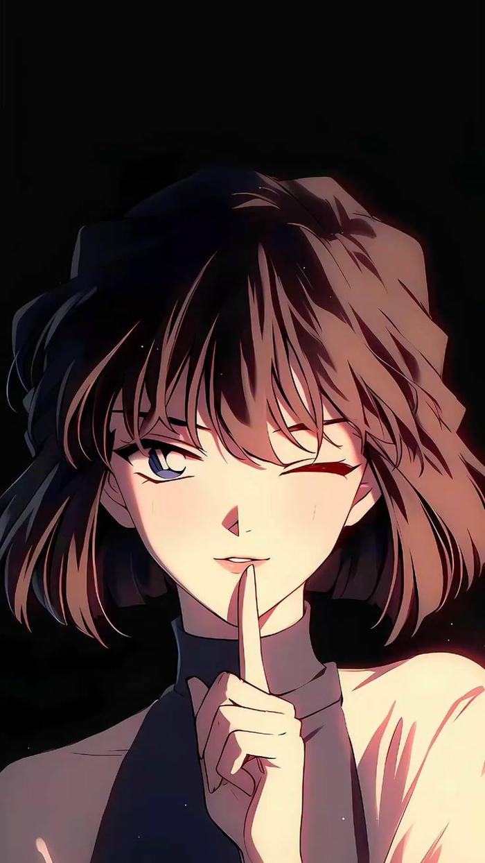 Hình Haibara Ai cool ngầu ấn tượng