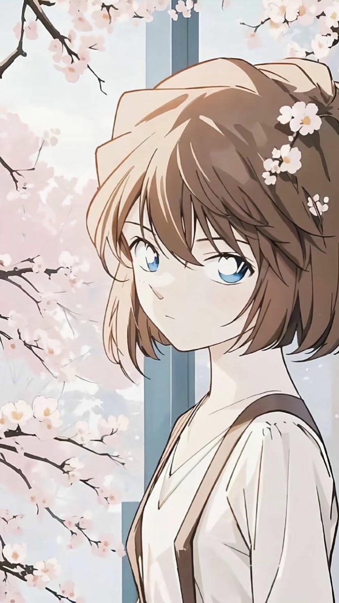 Hình Haibara Ai đáng yêu ngay tho