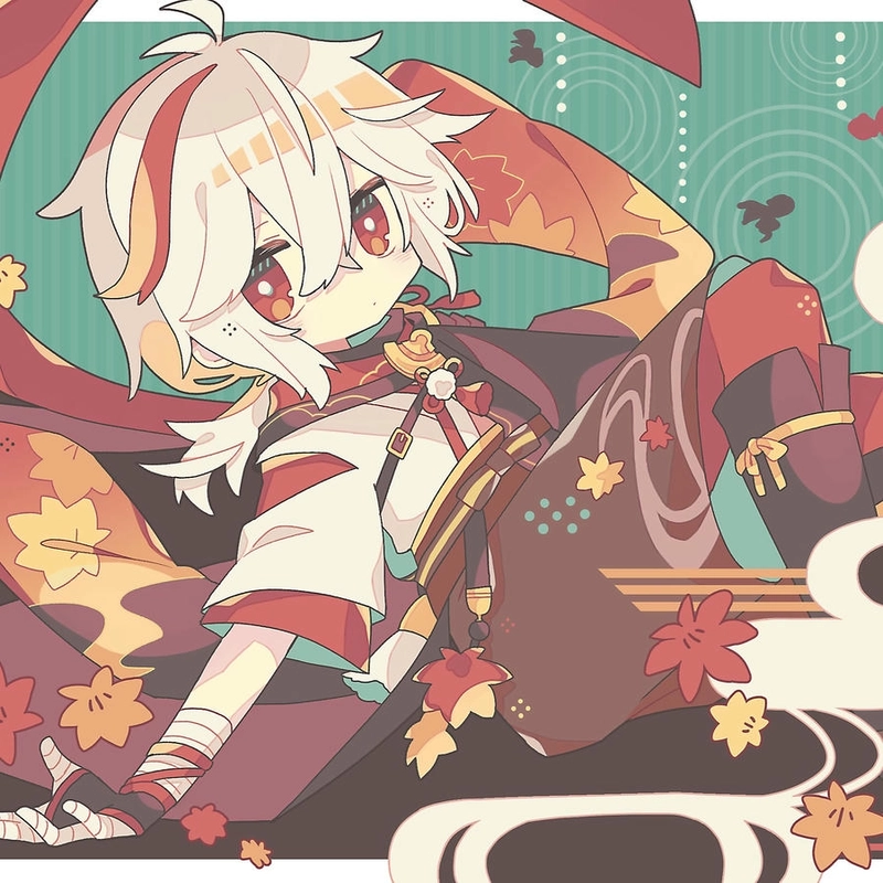 Hình Kaedehara Kazuha dễ thương