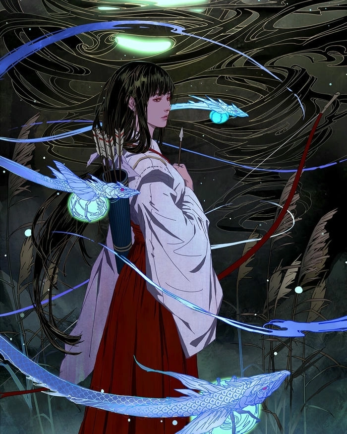 Hình Kikyo đẹp cute