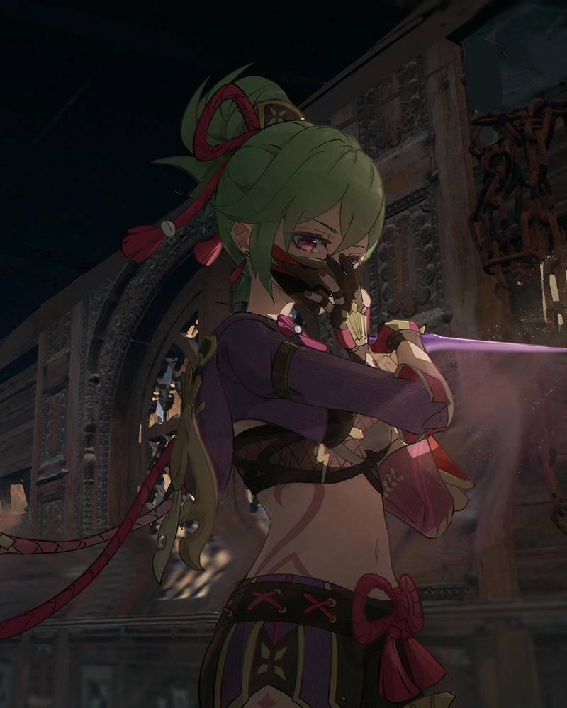 Hình Kuki Shinobu xinh tuoi