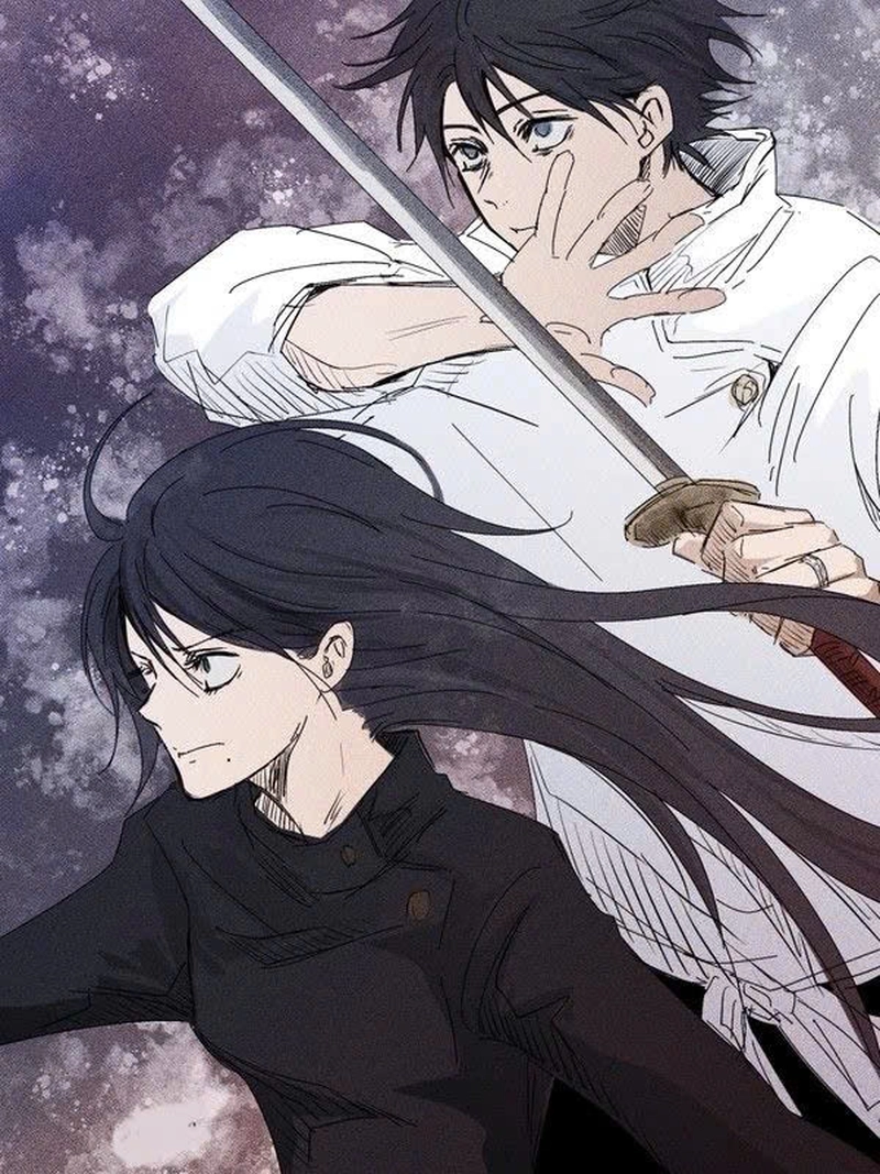 Hình Megumi x Tsumiki tinh yeu cute