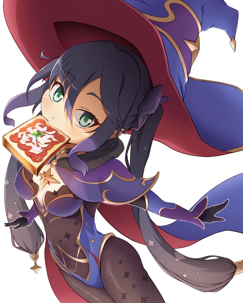 Hình Mona dễ thương ngay tho